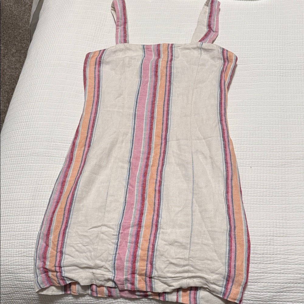 Forever 21 Multicolor Striped Dress